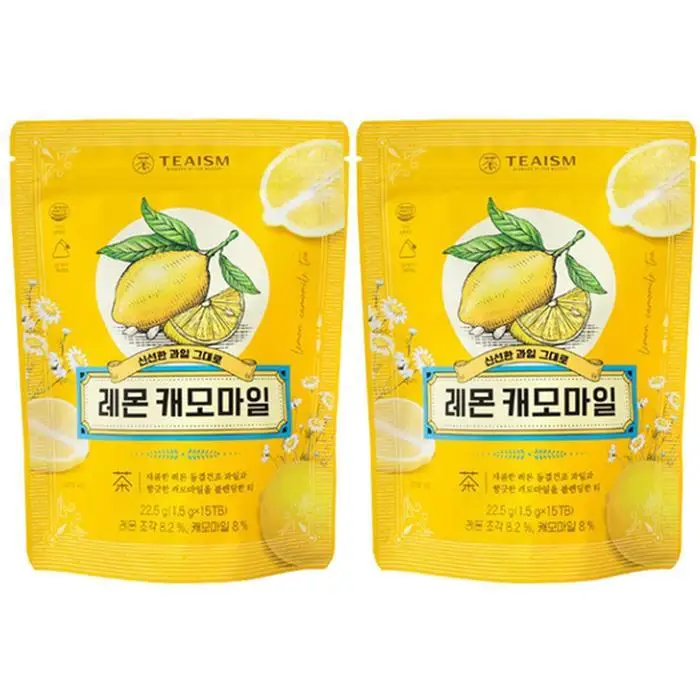 Pair Fruit Herb Tea Lemon Carmo mile 30T (15 pieces X 2 pieces)