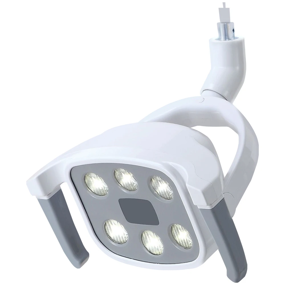 Stomatologiczne LED lampa 6 LEDs czujnik ruchome migające światło LED Surigical dla fotel dentystyczny