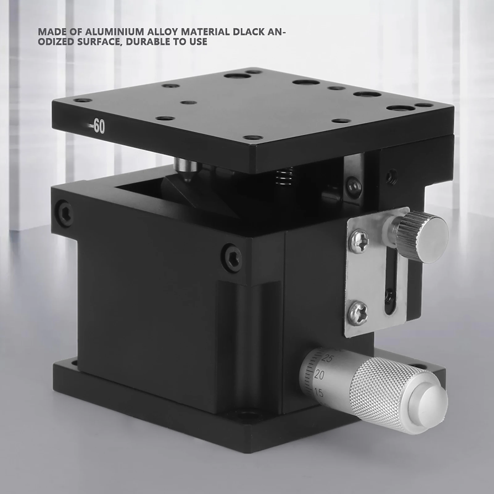 Manual Linear Stages SEMZA 60 Trimming  Slide Table Fine Tuning Bearing Vertical Linear Stage 60*60*50mm Sliding Table