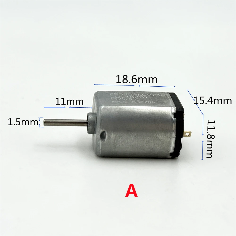 Mabuchi FF-030PK-09210 DC 3V-9V 6V Mini 030 Motor Precious Metal  brush For Audiovisual equipment Electronic Door Lock