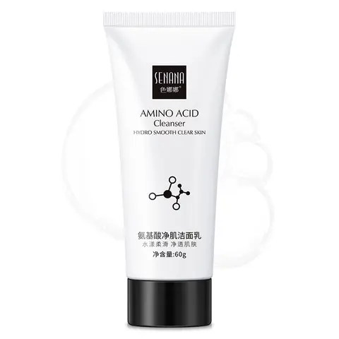 아미노산 페이스 클렌저 모이스처라이징 브라이트닝 하이드레이팅 오일 컨트롤 영양 스킨 케어 페이셜 클리닝 도구, 뷰티 헬스 케어 모이스처라이징 오일 컨트롤