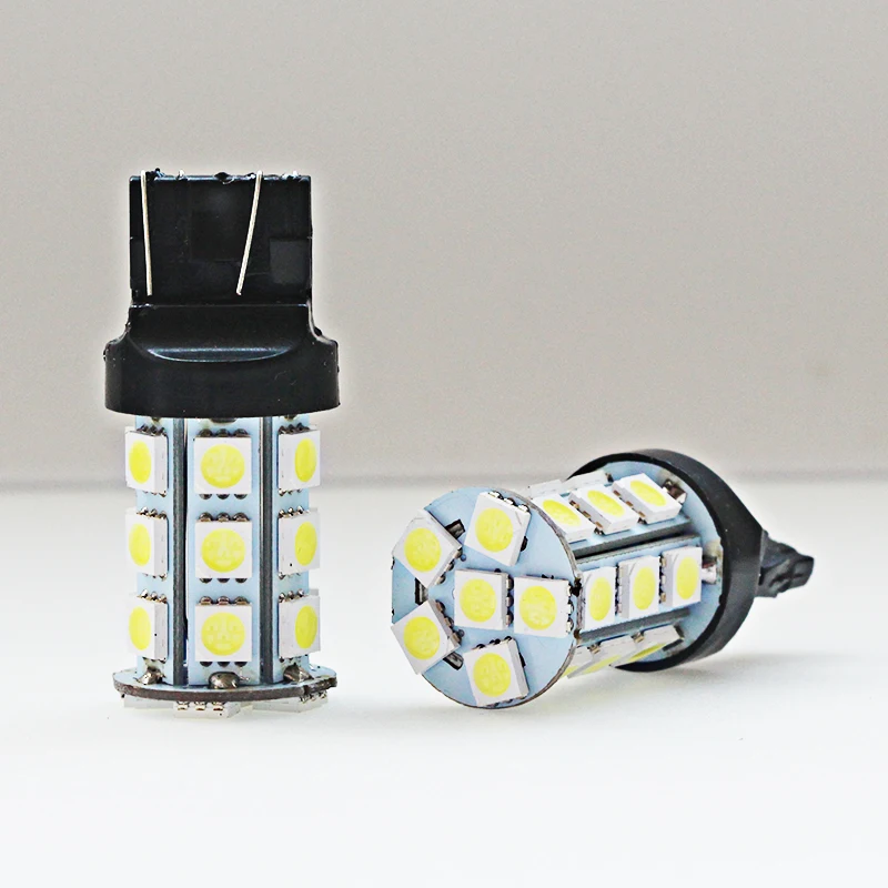 Spuer 4W 12v 24v T20 7440 7443 W20W W21/5W T25 3157 P27/7W 3156 P27W LED 자동차 브레이크 역방향 조명 자동 트럭 회전 신호 램프