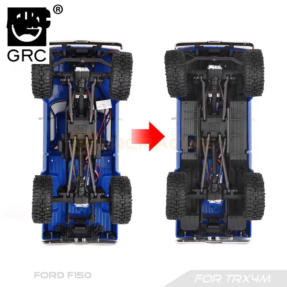 TRX4M Auto da Arrampicata Stampa 3D Fodera Parafango Decorare per 1/18 RC Crawler Auto Traxxas TRX4-M Ford F150 Accessori di Aggiornamento