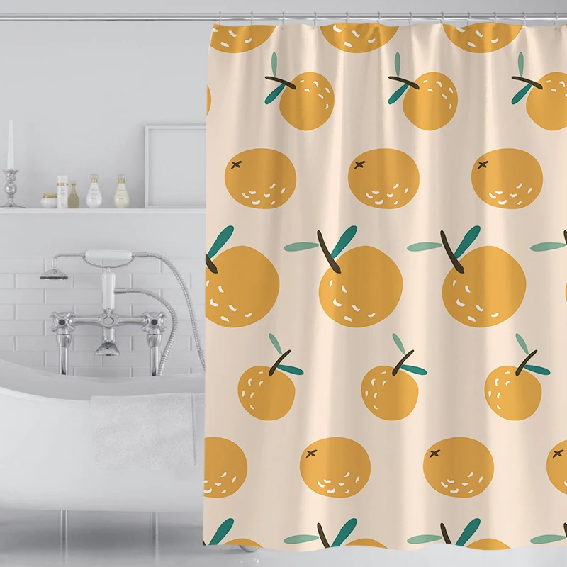 

VIKAMA Bathroom Shower Curtain, Waterproof and Mold-Resistant Bathroom Partition Curtain, Bathing Curtain, Hanging Curtain