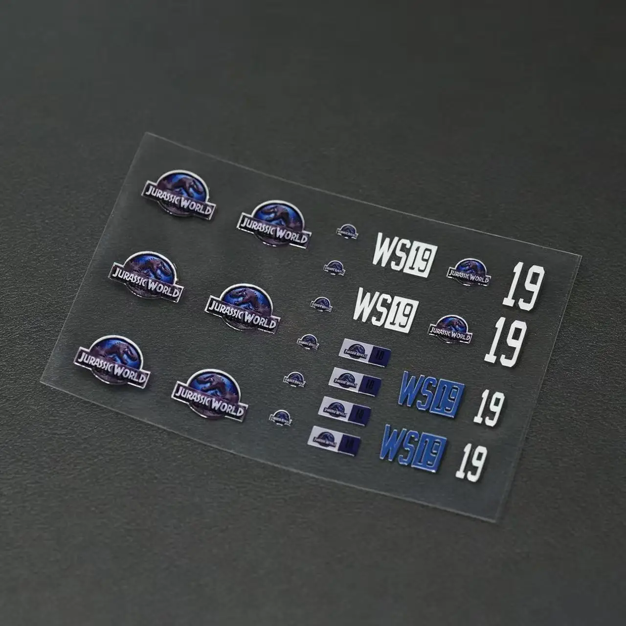 UV Jurassic Style Decal Sticker For SCX30 Jeep Car