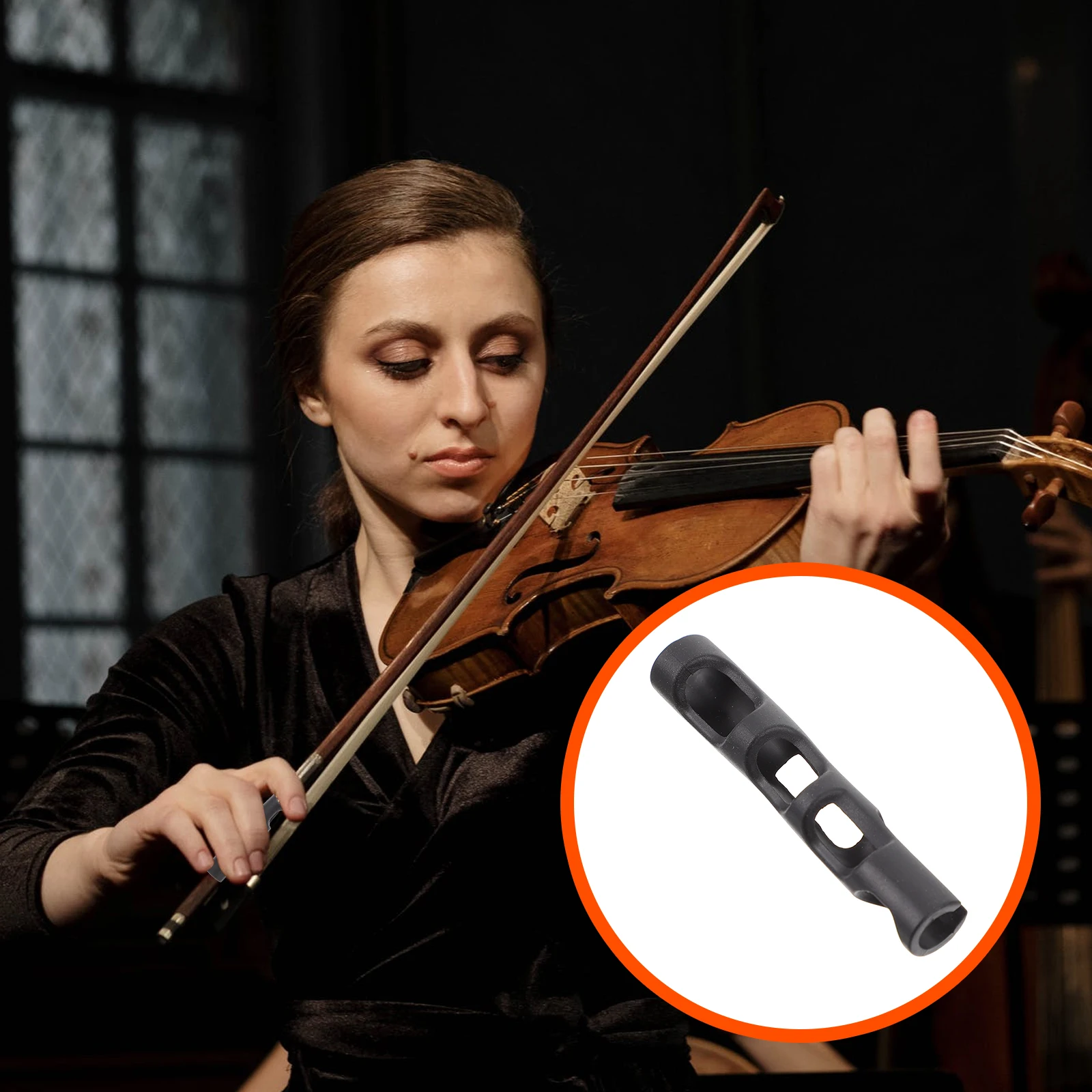 

1Pc Rubber Bow Straightener Violin Grip Posture Corrector Tool Adult Training Device Accessories