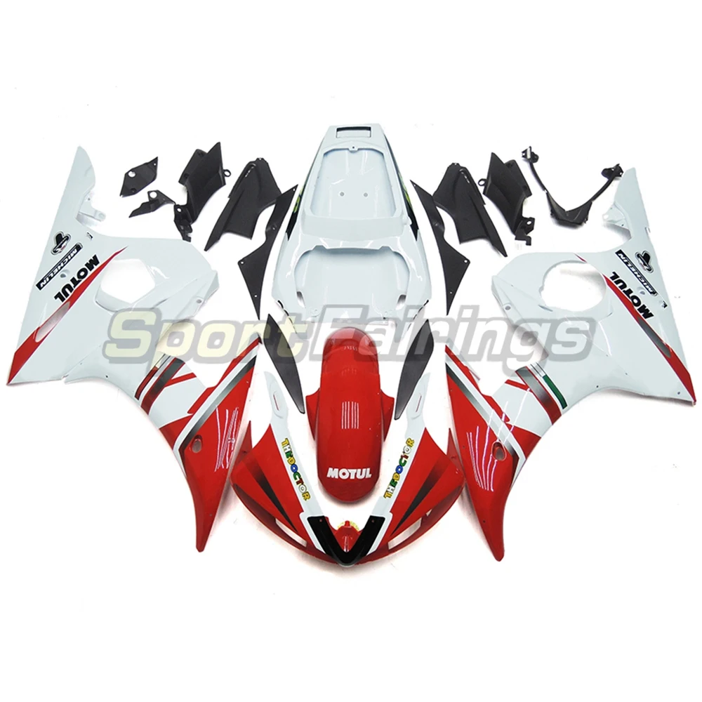 Motorcycle Bodywork Set for Yamaha YZF R6 2003 2004 2005 ABS Plastics Full Fairings Kit High Quality Injection Mold Accessories