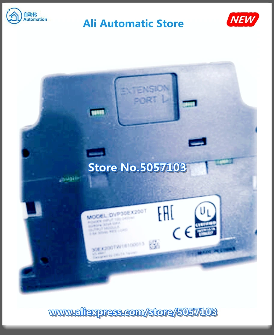 DVP30EX200T 30-Point Host 16DI 10DO NPN 24VDC 0.5A 3AI AC Power Supply New