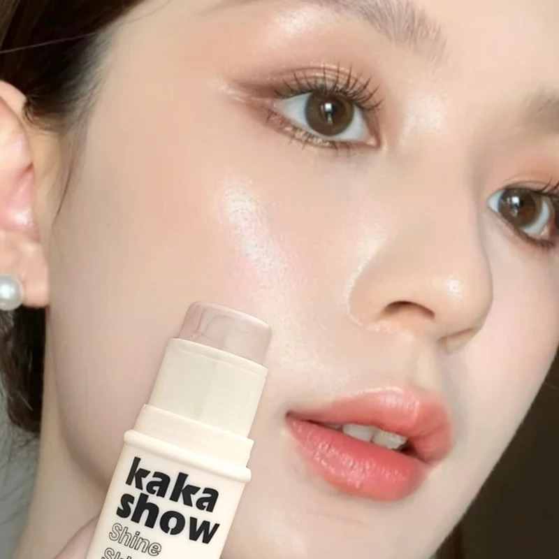 Waterproof Water Light Highlighter Stick Blush Makeup Shimmer Illuminator Face Contour fard illumina i cosmetici per il trucco coreano