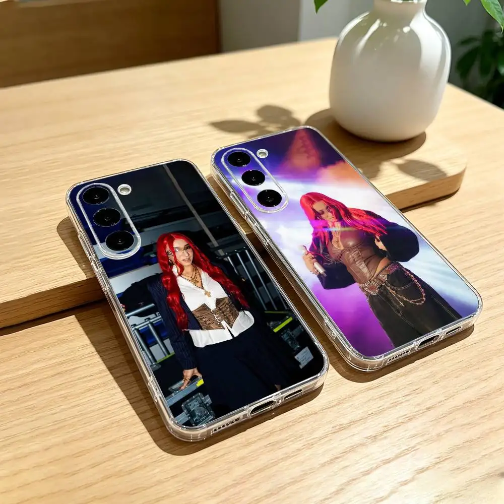 

De La R-Rose Phone Case For Samsung Galaxy A91,80,73,72 ,71,53,52,32 ,31,22,21s,20,Transparent Case