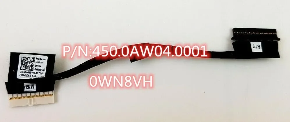 New for Dell Latitude 13 3380 E3380 0WN8VH Battery cable 450.0AW04.0001