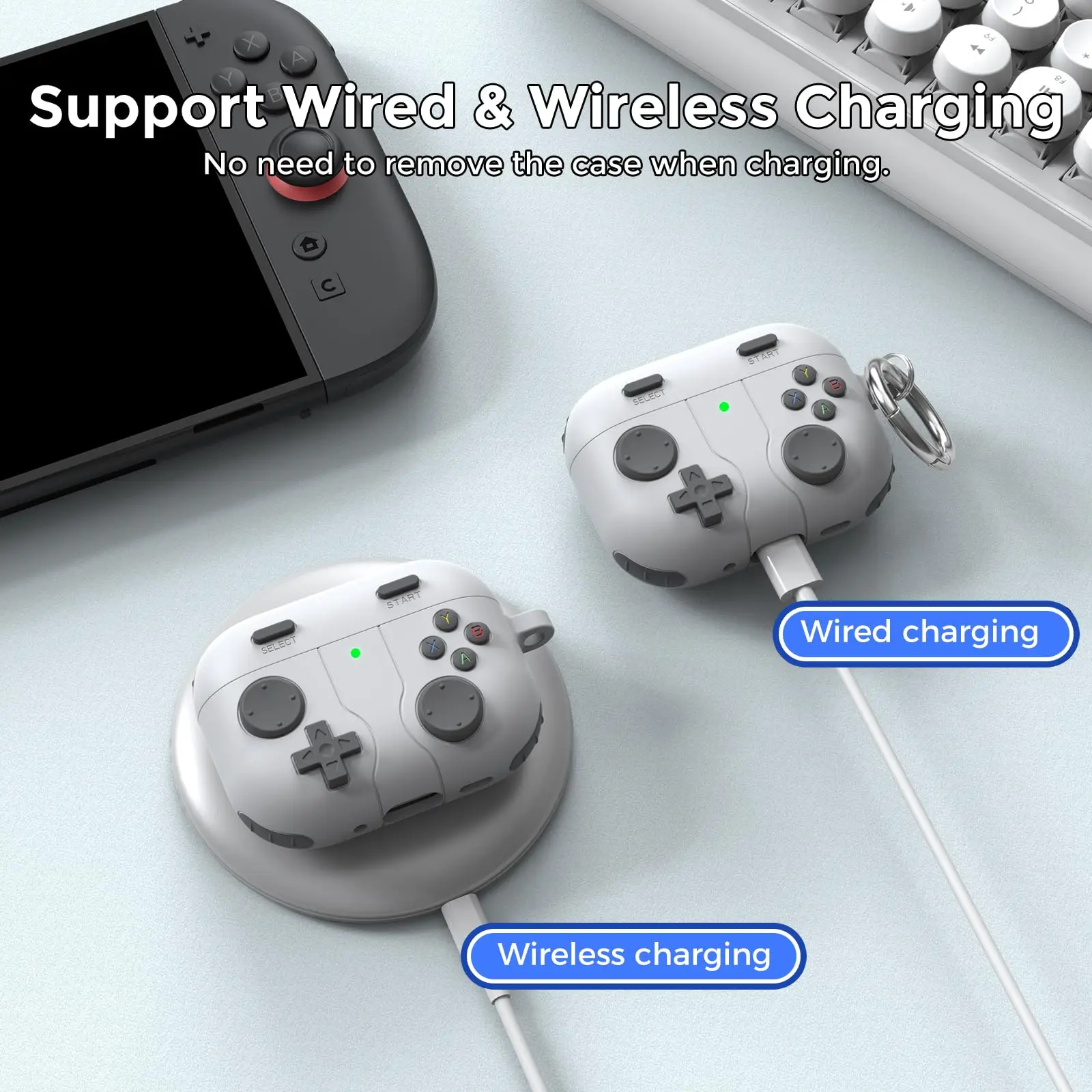 for AirPods Pro 3 Case (2025 New) Secure Lock Case Cover with Cleaning Kit & Keychain For Apple Airpods Pro 3rd Generation Case