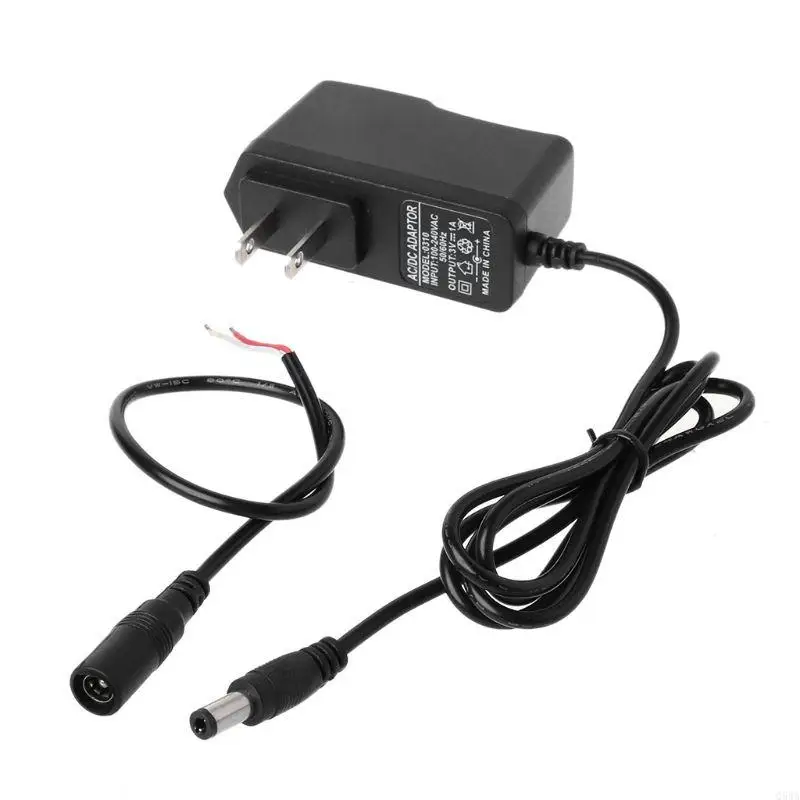 Q5Wa 5.5mmx2.1mm Bộ chuyển đổi bộ chuyển đổi bộ điều hợp 100-240V đến cho 3V 1A Bộ sạc điện