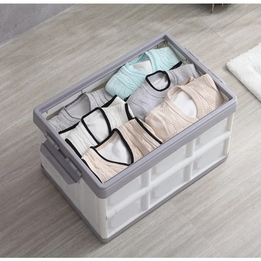 Folding Storage Box Multifunction Foldable Organizer Container Sundries Storages Supplies Foldable  Portable Cars Organizer Box