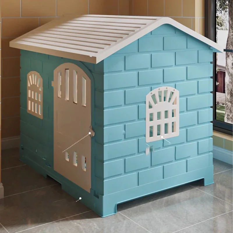 Ramp Prefab Crate Dog House Cage Rabbit Modular Home Puppy Dog House Pet Supplies Villa Mascotas Cucce Per Cani Dog Furniture