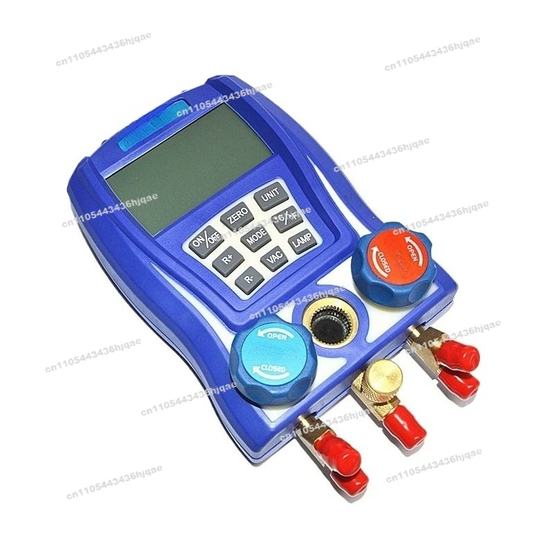 Electronic Fluoride Meter WK-6889 Air Conditioner Digital Temperature Meter Add Liquid Meter Group, Refrigerant Pressure Vacuum