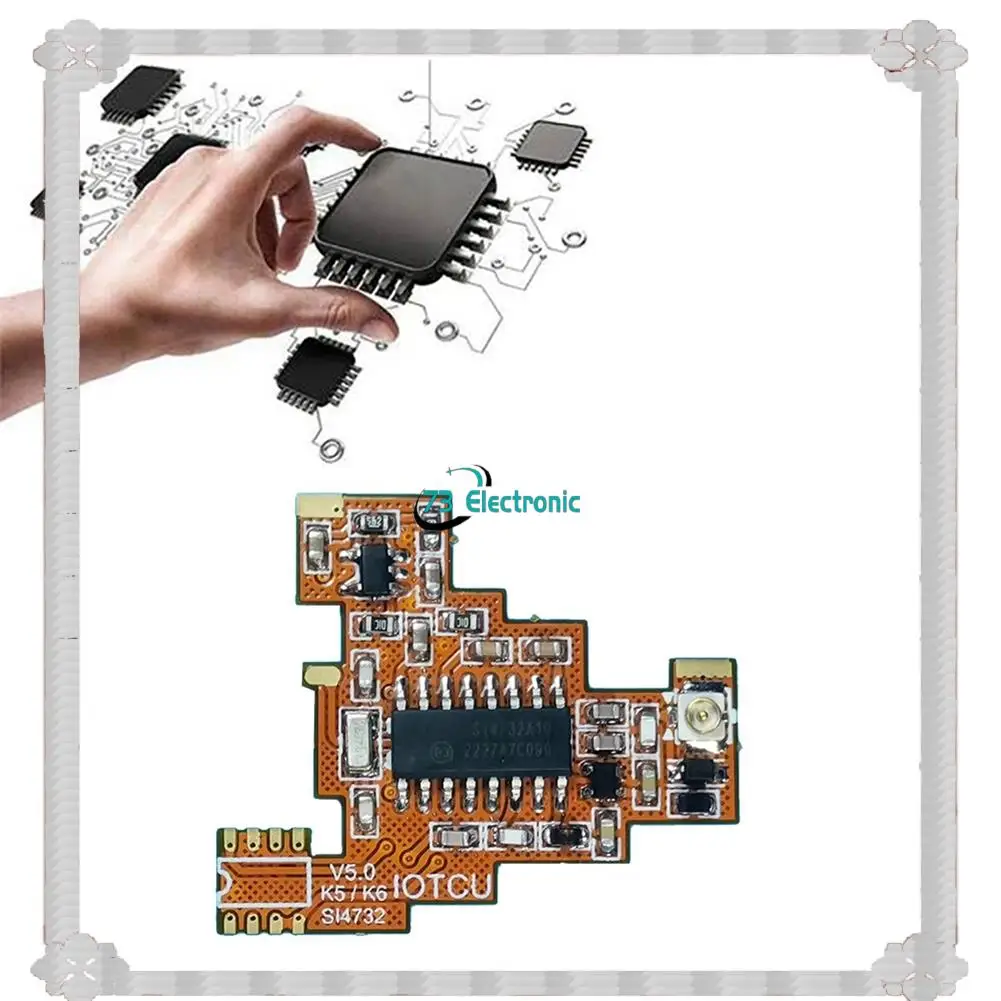Module de Modification FPC SI4732 V5.0 + câble USB pour Quansheng K5 K6, bande complète à ondes courtes/récupération de bande latérale unique, livraison en 24 heures