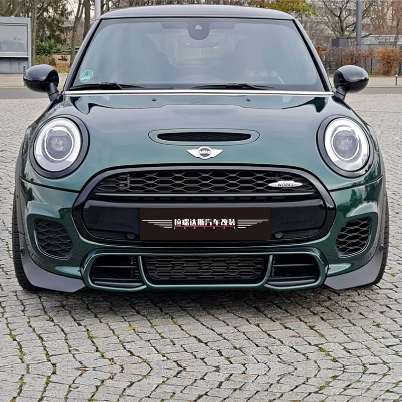 Front Spoiler For MINI JOHN COOPER WORKS 2014-2020 Front Lip Splitter F55 F56 F57 JCW Bumper Accessorie Car External Body Kit