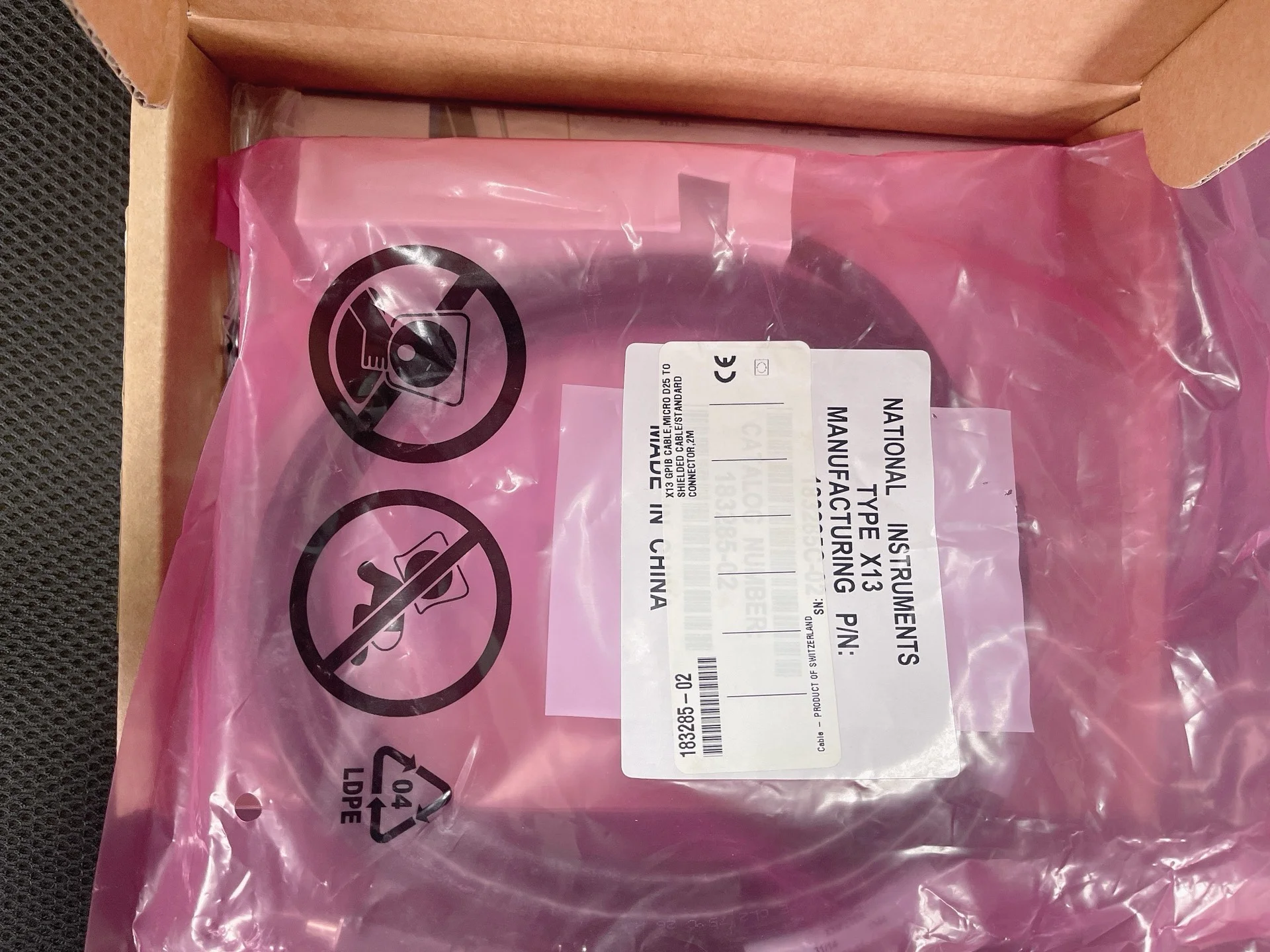 NI PCI-GPIB Data Collection Card, Brand New And Unopened, With Packaging And Instructions