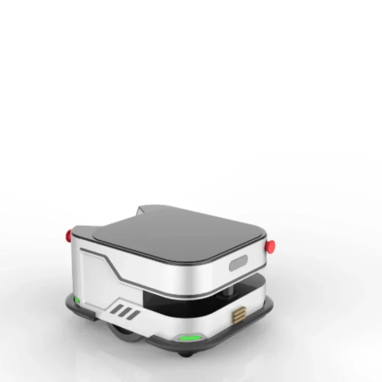 AGV for Warehouse Logistics Automated Guided Vehicle Heavy Duty Agv Delivery Robot with 200kg Load Cart IoT Robot