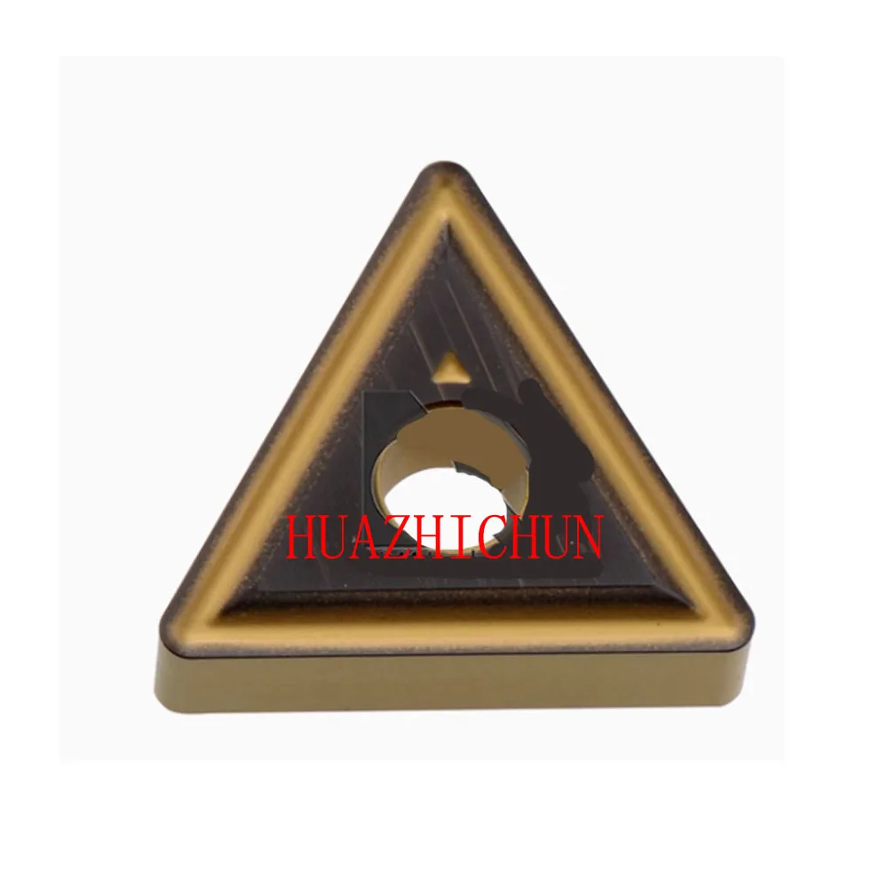 

HUAZHICHUN TNMG160408N-EX AC630M Carbide Inserts Milling Cutter Tool