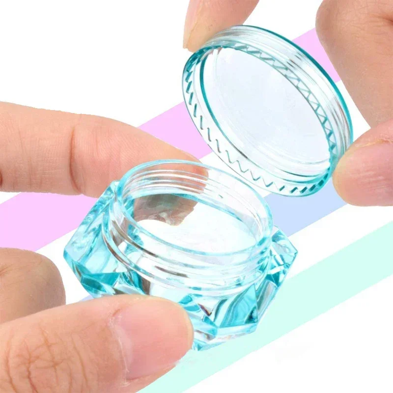 30Pcs Empty 3g/5g Mini Portable Diamond Shape Jars Refillable Cosmetic Samples Container For Lotion Cream Makeup Bead Eye Shadow