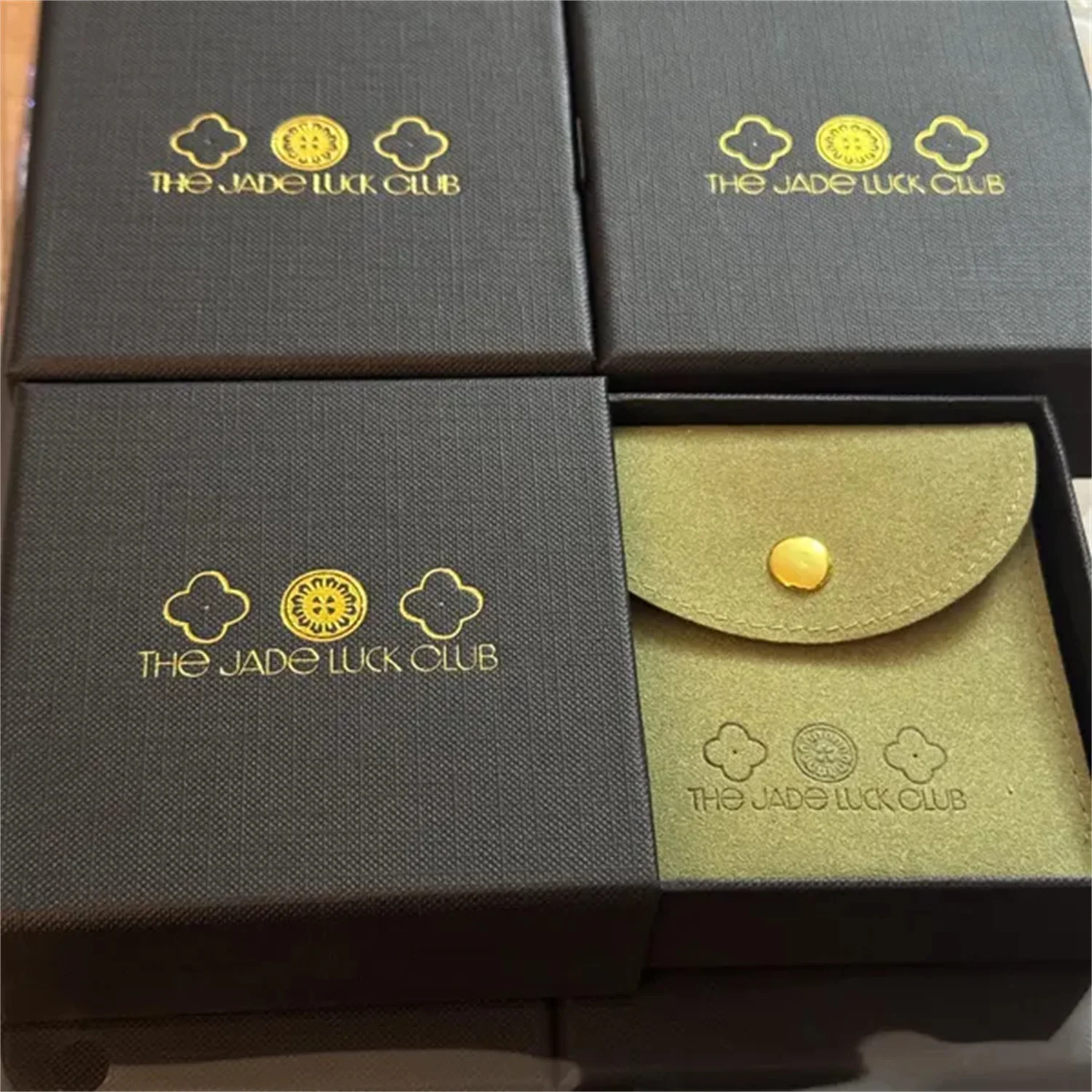 50pcs Custom Logo Jewelry Packaging Boxes For Business With Matte/Pearlescent Finish, Various Size, Bulk Custom Branded Jewelry