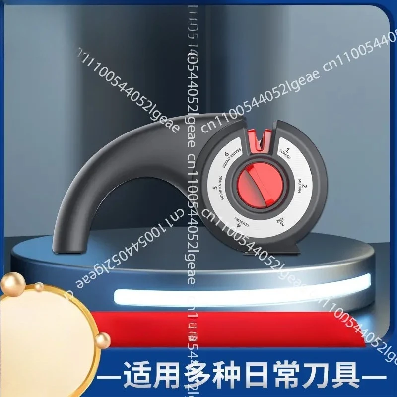 6 in 1 Multi-function 6in1 Multi-scale Adjustment Manual Quick Sharpener Kitchen Artifact