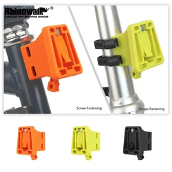 Rhinowalk Bicycle Front Rack Bag Adapter High Temperature Resistant Two Fixed Durable 3 Holes Folding Bicycle Front Basket Adapt