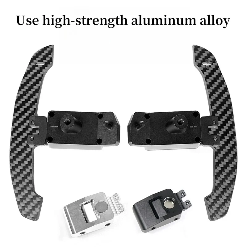 Replace Real Carbon Fiber Paddle Shifter For Toyota Camry Corolla Yaris Refit Steering Wheel Magnetic Shift Paddle Extension