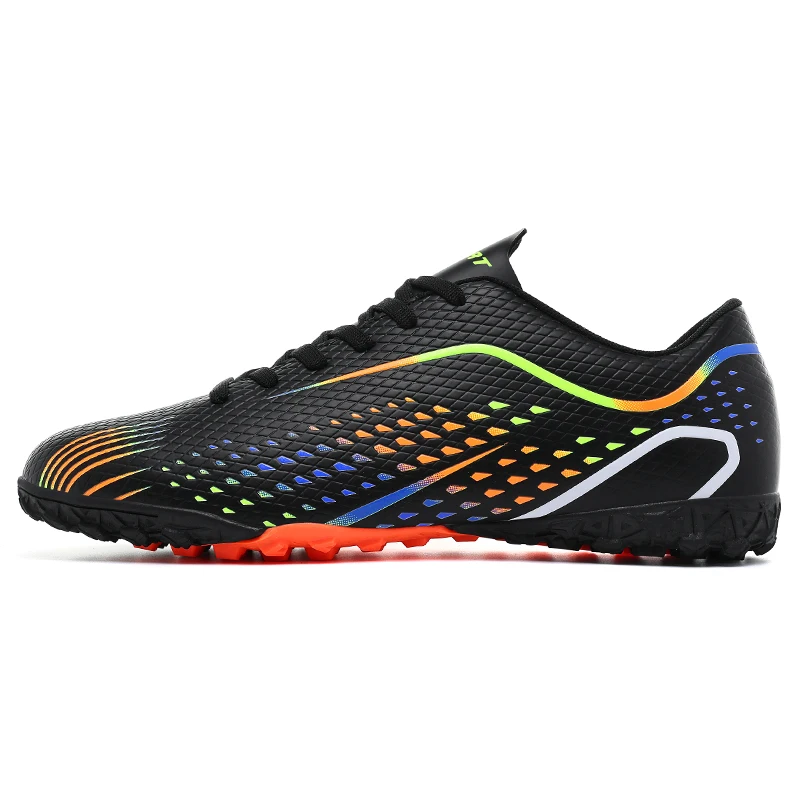 Outdoor Training Football Boots Long and TF Broken Studs Breathable Non-slip Sports Cleats