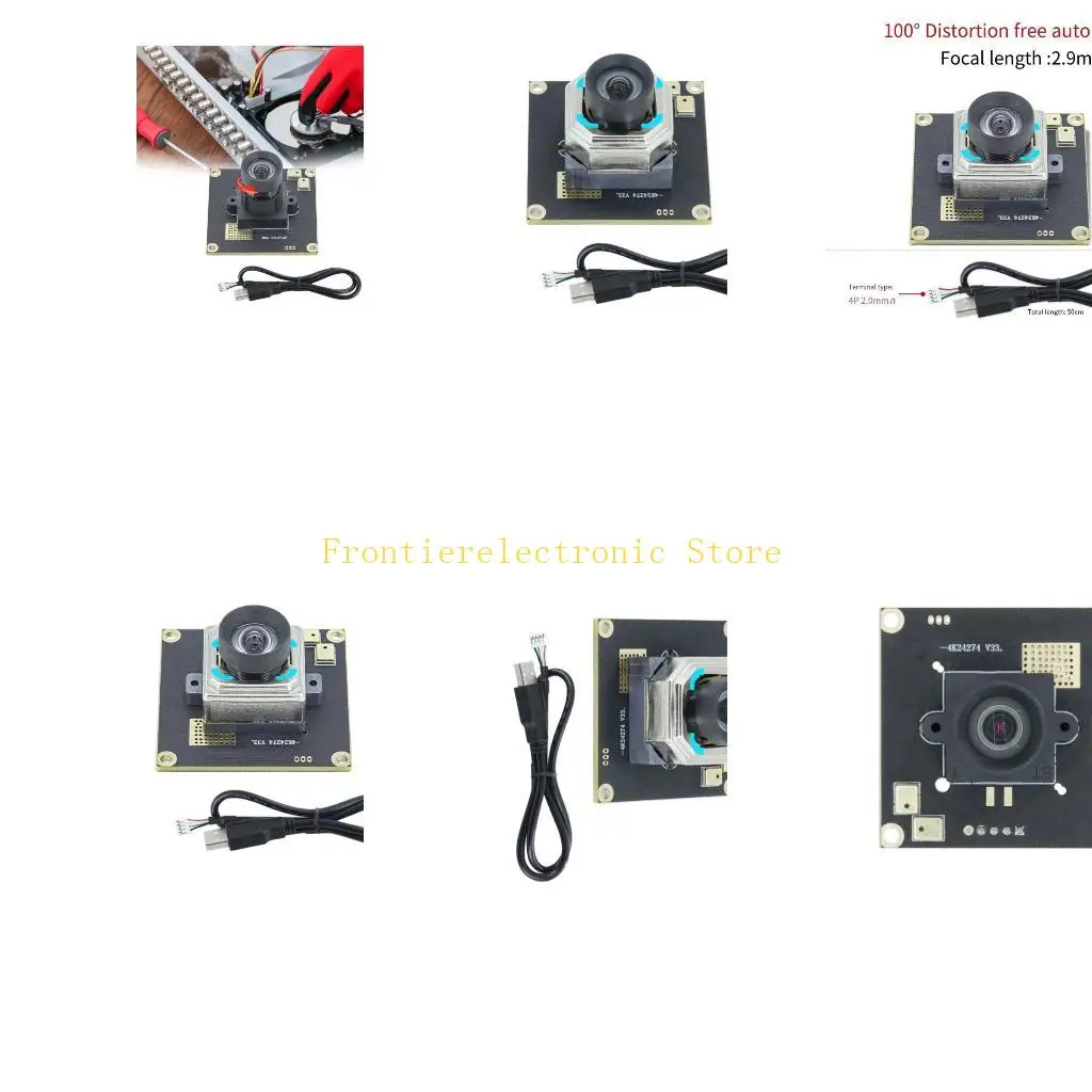 

Веб-камера G8DB, 8 МП, USB, сенсор IMX274, разрешение 3840x2160 для изображений 4K, цифровой микрофон с автоматической/ручной