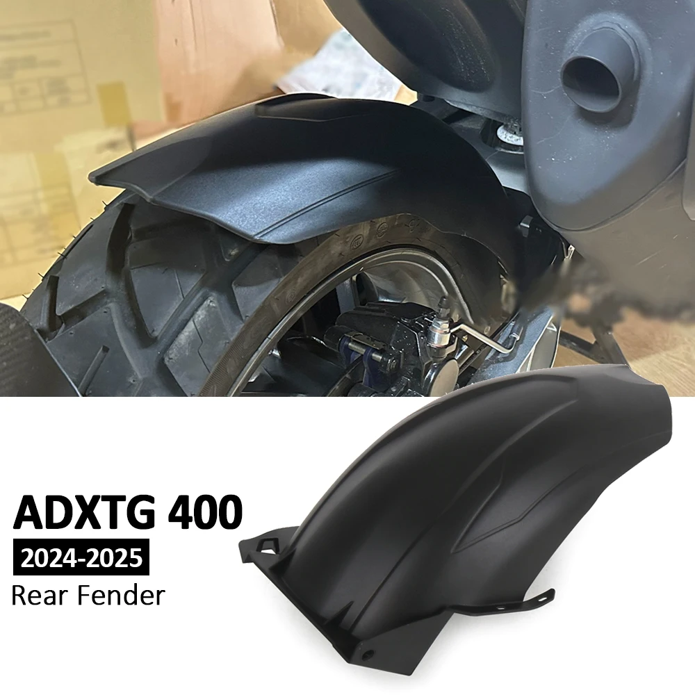 

Adxtg 400 Motorcycle Accessories For SYM ADXTG400 ADXTG 400 2024 2025 New Rear Mudguard Fender ABS Fairing Black