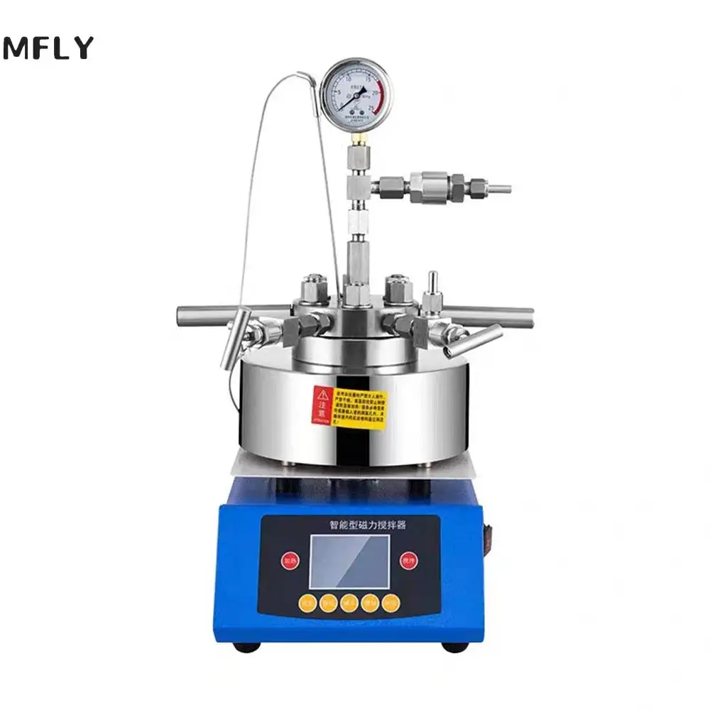 50-1000ml 22Mpa 350℃ High Pressure Reactor Autoclave Mechanical Stirring Heat Transfer Oil Heating Laboratory Equipment