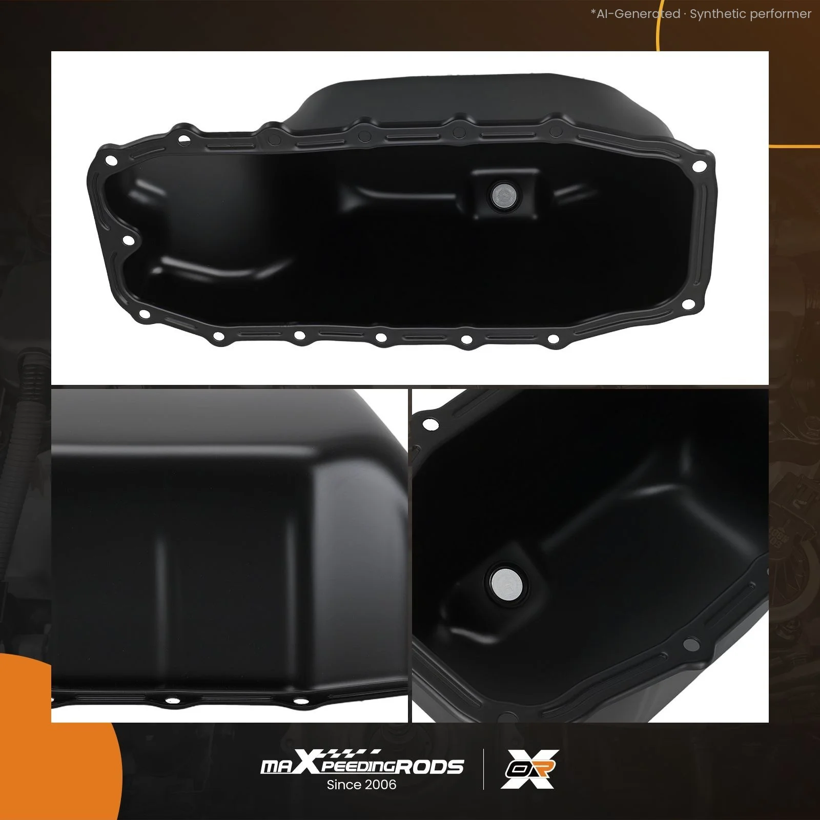 Steel Oil Pan for Citroen Nemo Fiat Qubo Fiorino 1.3 HDi 46743794 New