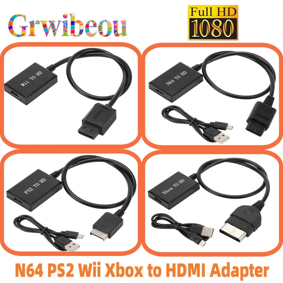 1080P N64 PS2 Wii X… - image