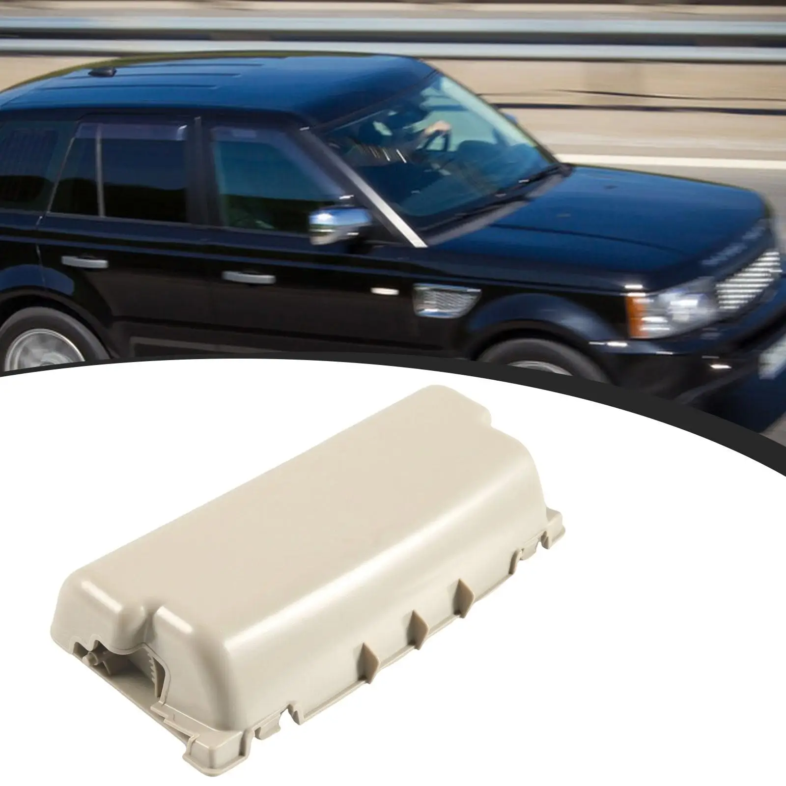 

Автомобильный держатель для солнцезащитных очков, верхнее хранилище, простой автомобиль, нескользящая замена LR086385 для Land Rover Sport 2015-2019