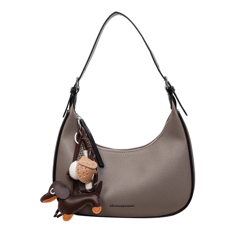 

Stylish Casual Simple Vintage Fashionable Bag Large Capacity Diaper Bags For Women's Luxury Designer Paris Leather Commuter Tote