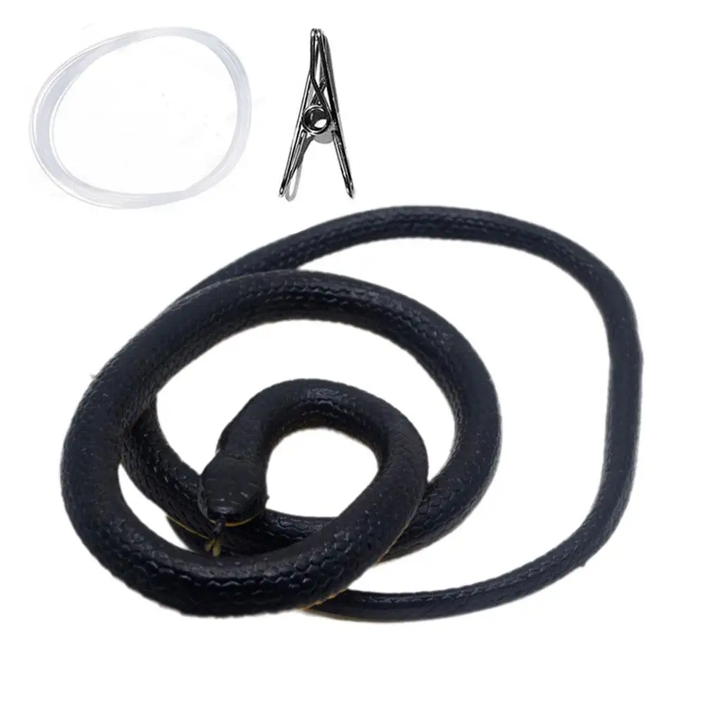 Rubber Snake Toy Assusta para Adultos, Fake Soft Long Animal Jokes, Realistic Halloween Party Props, Prank Decoração, Modelo Presentes, C7w3