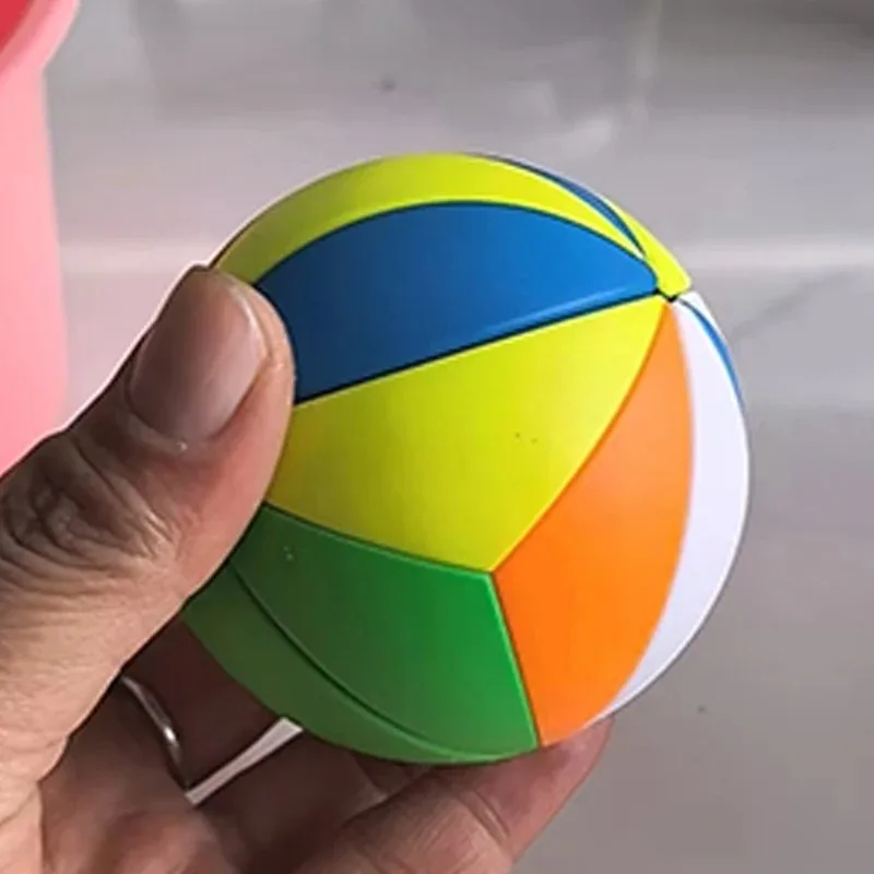 YJ Ye et Ball Cubo sem adesivos Estranho Torção Quebra-cabeça Bola Ivy Ball Cubos exclusivos para crianças e adultos 6,6 cm / 2,6 polegadas