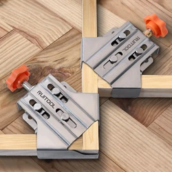 Right Angle Clamp Woodworking Premium Adjustable Clamp for T-L Joints 16~35mm Clamping Range Versatile Tool for Precise Joinery