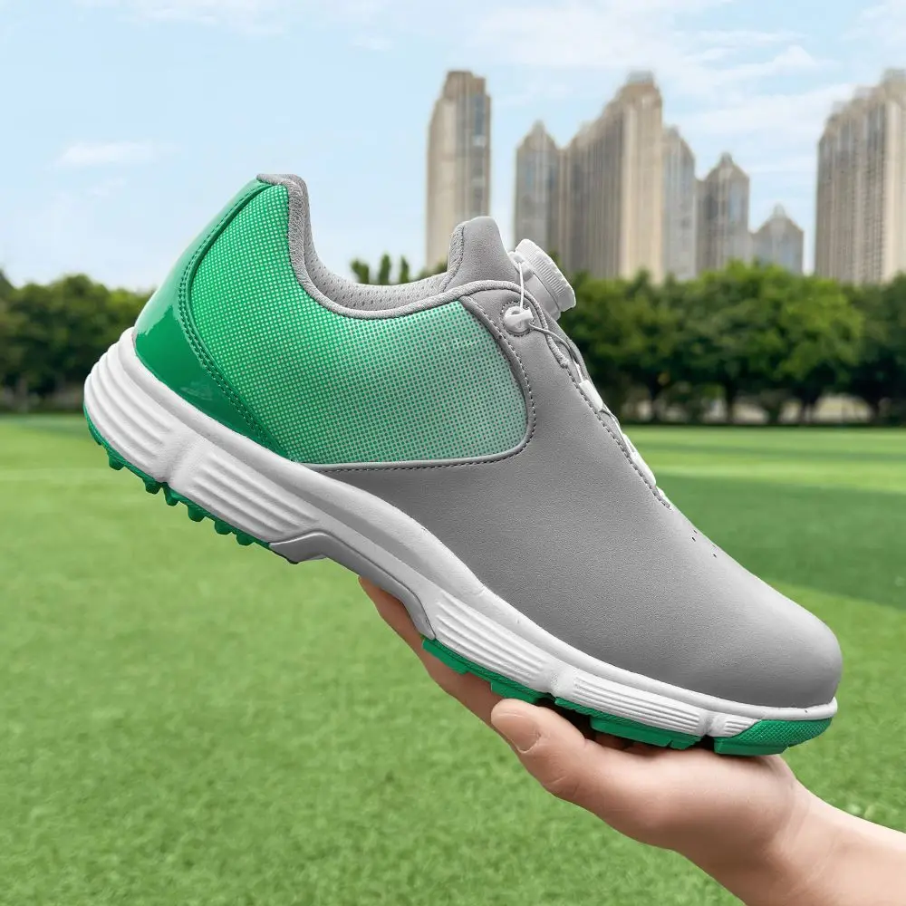 

Microfiber Shoes Men Casual Rotary Button Loafers Lazy Swivel Buckle Golf Sneakers Travel Walking Large Plus Size 46 47 48 49 45