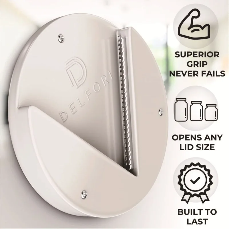 Practical Kitchen Plastic Multifunctional Circular Can Opener Kitchen Cabinet Bottles Opener Table Bottom Can Opener Jar Openers