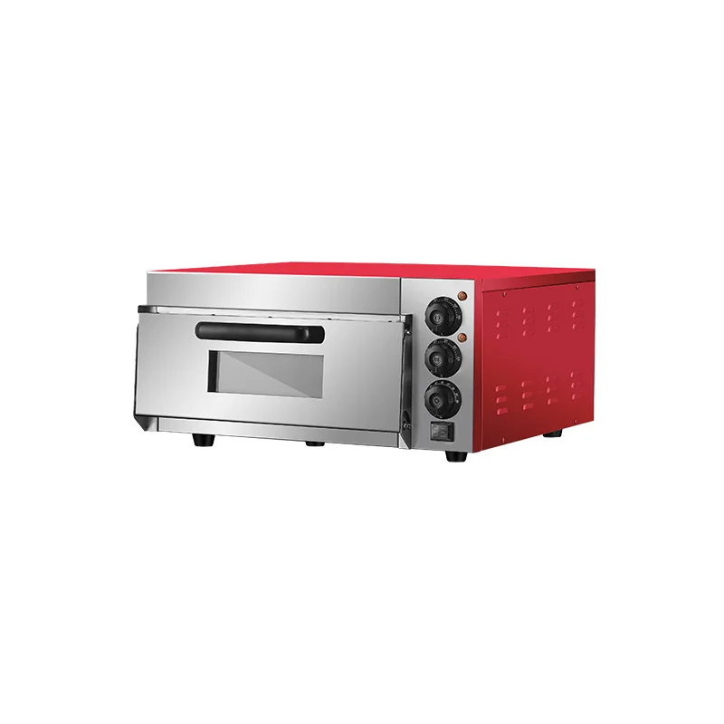 Foreign Trade Export Stainless Steel Pizza Oven Fixed Temperature Timing Baking Oven High Temperature Resistant Pizza Machine