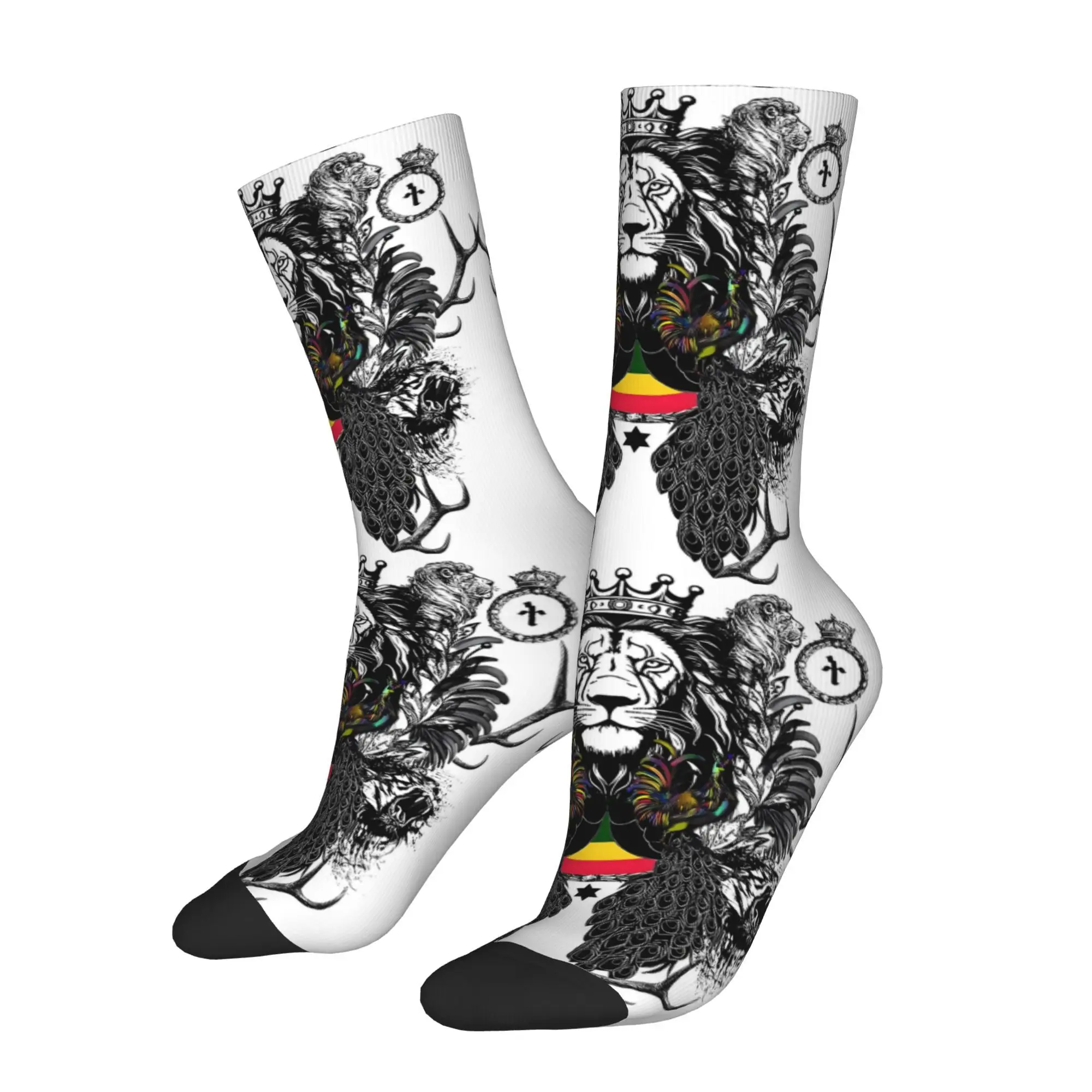 

Lion Socks Male Mens Women Winter Stockings Harajuku