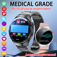 2025 New Blood Glucose Uric Blood Fat Acid Smart Watch Men ECG+PPG Blood Pressure Bluetooth Call Sports for Xiaomi Health Watch