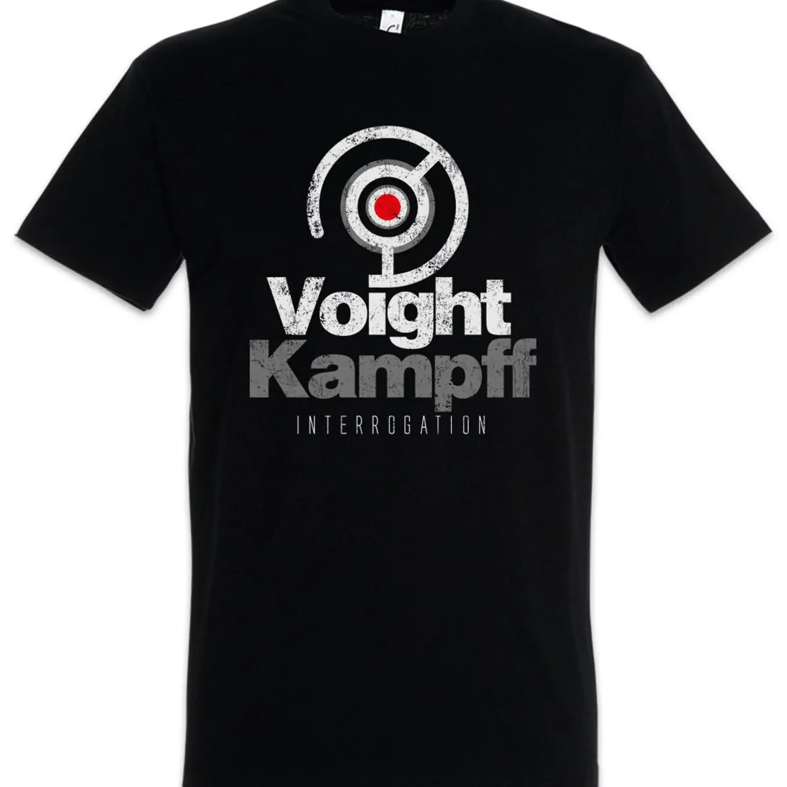 Urban Backwoods Voigt Kampff Interrogation Men's T Shirt vintage Washed designer clothes graphic Soft Unisex streetwear Casual