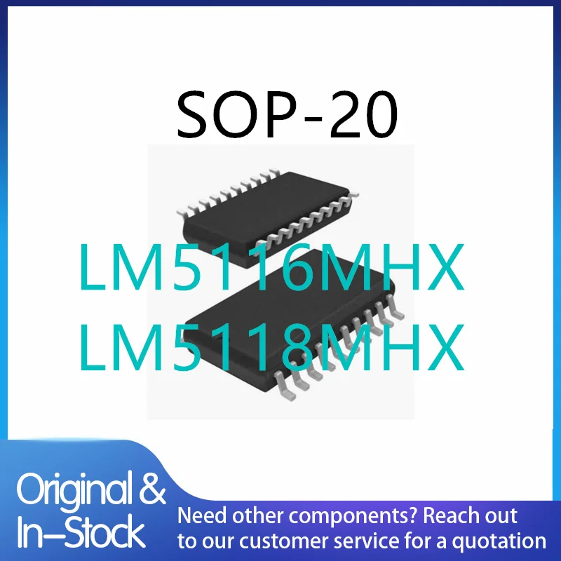 (5piece)100% New LM5116MHX/NOPB LM5118MHX/NOPB LM5116MHX LM5118MHX LM5116MH LM5118MH LM5116 LM5118 sop-20