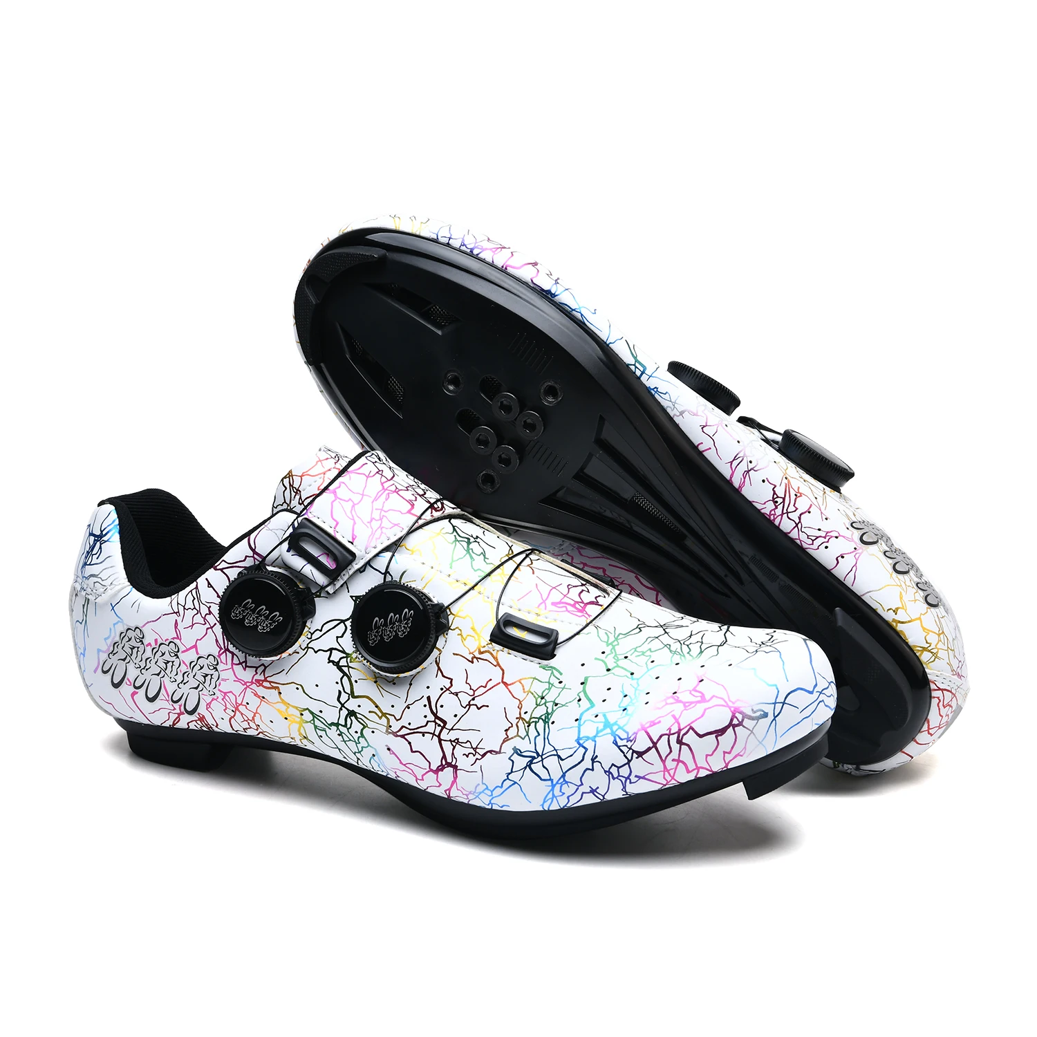 AliExpress CC chengta New Breathable Professional Cycling Shoes Unisex Road Bike SPD Pedal Lock Shoes Mountain Off-Road MTB Cycling Competition Shoes