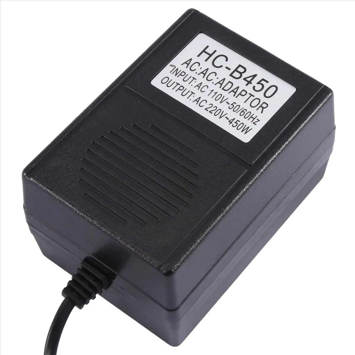 【SPECIAL OFFER】110V to 220V 450W Power Supply Transformer Oxygen Concentrator Use Converter with Power Adapter US Plug
